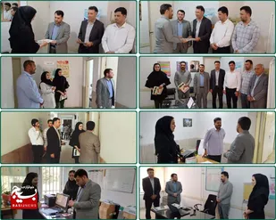 &nbsp;تجلیل بخشدار تازه کند از پزشکان مرکز جامع سلامت شهر مغانسر بمناسبت روز پزشک