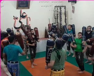 زنگ زورخانه با حضور فرمانده سپاه در شهرستان پیشوا به صدا در آمد