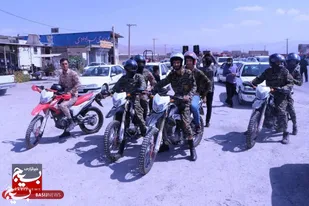 رژه موتوری و خودرویی در خانمیرزا