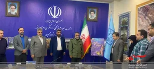 آيين رونمايي از پوستر اولين جشنواره صنايع دستى استان قزوين
