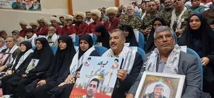 یادواره ۱۷۲ شهید و ۱۲ شهید گمنام رامیان برگزار شد