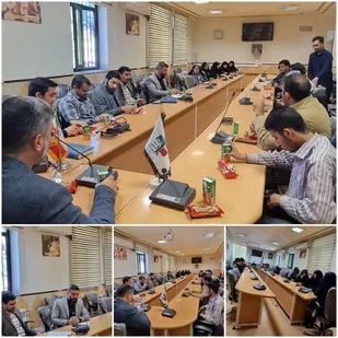 جلسه هماهنگی هفته مقاومت در ناحیه بسیج دانشجویی