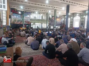 بزرگداشت شهدای روستای ابرسج شهرستان شاهرود+ عکس