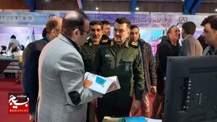 بازدید سردار شوقانی از نمایشگاه &laquo;روایت پیشرفت&raquo; در سمنان