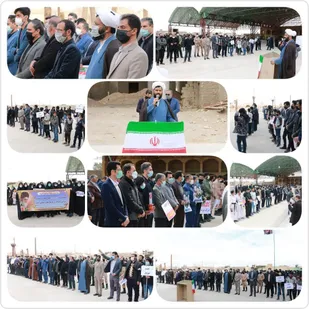 برگزاری مراسم باشکوه ۹ دی در شهرستان مروست