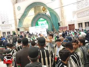 بیعت با رهبر معظم انقلاب حضرت آیت&zwnj;الله سید مجتبی خامنه ای مدظله العالی+عکس