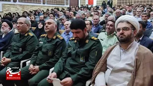 برگزاری مراسم تودیع و معارفه فرمانده ناحیه مقاومت بسیج بهبهان