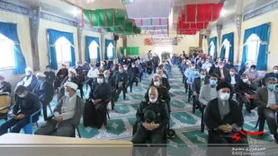 تودیع و معارفه  فرمانده ناحیه و مسئول نمایندگی ولی فقیه ناحیه چادگان