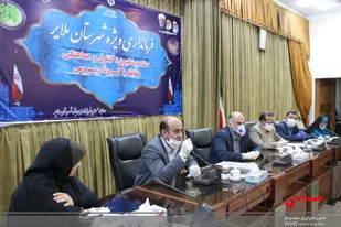 جلسه ستاد پیشگیری، کنترل و هماهنگی مقابله با کرونا ویروس ملایر