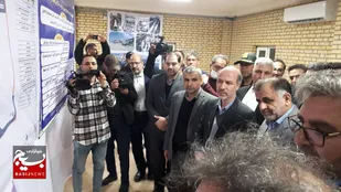 بازدید وزیر نیرو از طرح تصفیه خانه دارخوین شادگان