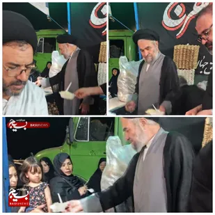 بازدید مسئولان شهرستان بروجرد از موکب شهید محمد بروجردی
