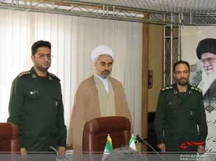 تکریم و معارفه فرمانده پایگاه جهاد نصر (اداره کل اوقاف استان )