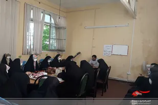 جلسه هم&zwnj;اندیشی گردان سایبری بسیج دانش&zwnj;آموزی شهیده هاجریان همدان