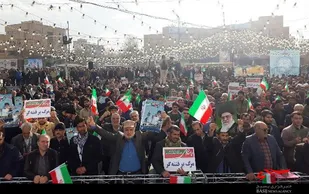 مراسم گرامیداشت حماسه 9دی در همدان برگزار شد