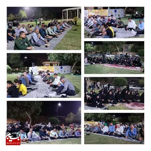 مراسم پرفیض دعای کمیل در صالح شهر(گتوند) برگزار گردید