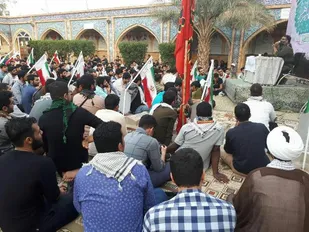 حضور دانشجویان استان در مناطق عملیاتی جنوب +تصاویر