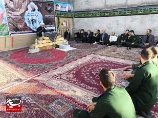 یادواره خانگی شهدا &laquo;مهدی ملکی&raquo; در ماهنشان برگزار شد