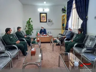 دیدار فرمانده سپاه شیروان با امام جمعه