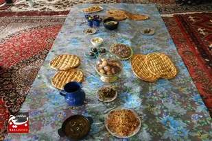 برگزاری جشنواره غذاهای سنتی ایرانی به همت حوزه حضرت مریم(س) بخش سردرود
