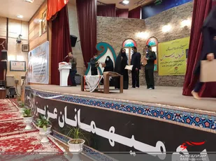 اختتامیه جشنواره طراحی تصاویر شهدای دانش آموز برگزار شد.