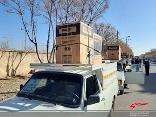 توزیع ۱۷ سری جهیزیه به نیابت از سردار سلیمانی در خلیل آباد