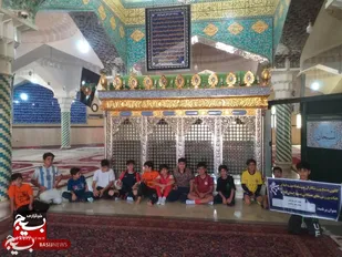 جوانه&zwnj;های صالحین در اردوی فرهنگی ورزشی