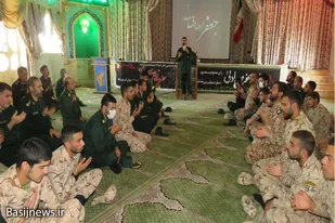 مراسم سالروز شهادت حضرت امام جعفر صادق(ع) در تیپ انصارالحسین(ع)همدان