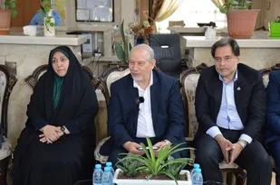 امضای تفاهمنامه بین آستان مقدس امامزاده عینعلی و زینعلی با آسایشگاه خیریه کهریزک