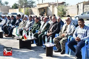 افتتاح و رونمایی از میدان، المان بسیج و سالن تیراندازی شهید سلیمانی در نظرآقا