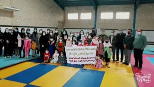 پایان مسابقات قهرمانی ژیمناستیک دختران ناحیه مقاومت بسیج گچساران
