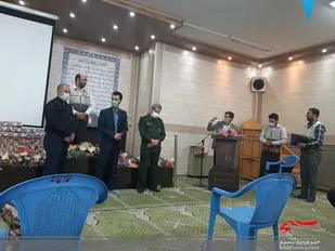 تجلیل از گروه های جهادی برتر ناحیه مقاومت بسیج امام رضا (علیه السلام)