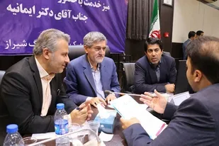 رسیدگی به مشکلات ۱۰۰واحد صنعتی در میز خدمت شهرک صنعتی بزرگ شیراز