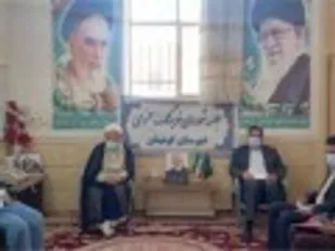 جلسه شورای فرهنگ عمومی شهرستان کوهبنان با موضوعیت "تشکیل محله اسلامی"