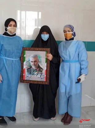 تجلیل از کادر درمان خانه بهداشت روستای سروشبادران