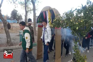 اعزام ۹۲ دانش آموز پسر نهاوندی به اردوی راهیان نور جنوب