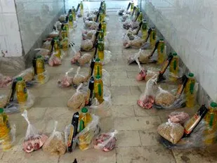توزیع بیش از 100 بسته مواد غذایی مقوی بین بیماران کرونایی در دهلران