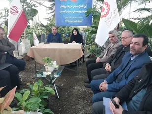 افتتاح گلخانه ۵ هزار مترمربعی گل و گیاهان زینتی در خسروشاه
