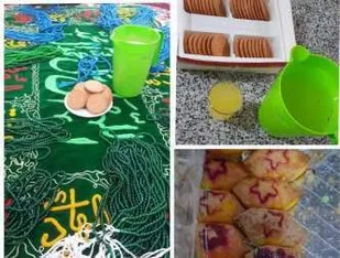 برپایی سفره صلوات در بخش ارمند