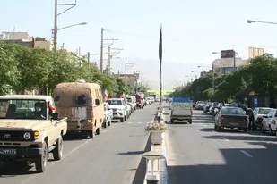 برگزاری رژه خودرویی در سرایان