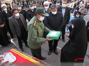 تقدیر ازمادران شهدا تقدیر در گناباد