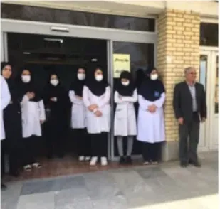 تجلیل ازپرستاران شهرستان بویین میاندشت به مناسبت روز پرستار