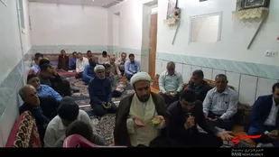 برگزاری دعای کمیل در فلارد لردگان