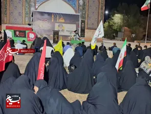 برگزاری مراسم حماسی اجتماع موج ۱۳۲دربندرهندیجان