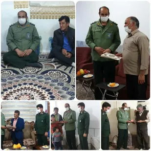 تجلیل از رزمندگان و ایثارگران بخش مروست