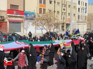راهپیمایی 22 بهمن مردم شریف بهارستان و سپاهانشهر