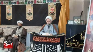 برگزاری اربعین شهدای اقتدار جنگ تحمیلی ۱۲روزه در حوزه علمیه حضرت نرجس(س) زاهدان