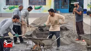 اقدام نیک قرارگاه جهادی شهید حسینی برای دانش آموزان