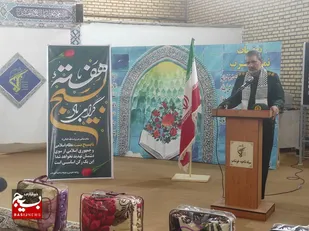 آیین اهداء ۱۰۰۰ تخته پتو به مردم مظلوم لبنان و فلسطین در شهرستان خوشاب