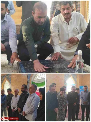 مراسم غبارروبی گلزار شهدای شهرستان رامشیر با حضور مسئولان برگزار شد