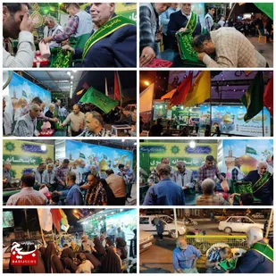 چایخانه رضوی در بهبهان با حضور خادم حرم حضرت معصومه (س)